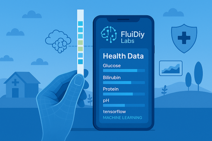 FluiDiy Labs App Interface