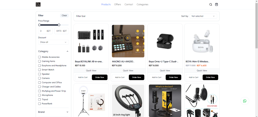 Product Page